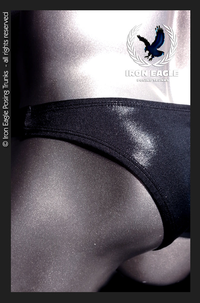 Pro Classic Physique Trunks - 1.5'' Black Mystique