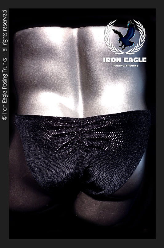 Black Velvet Lizard Skin