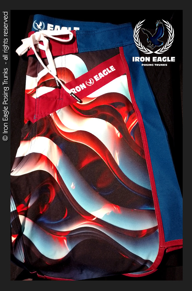 - Old Glory - (burgundy)