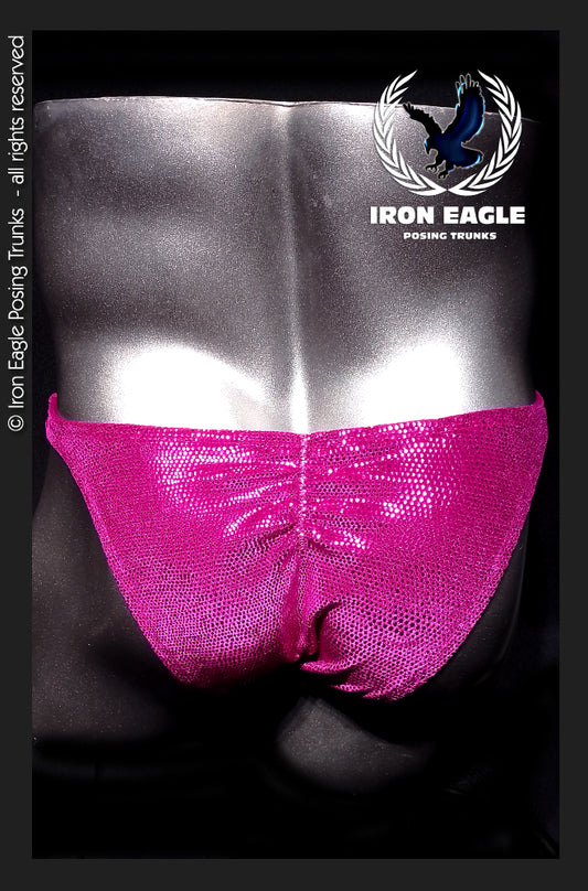 Cerise Lizard Skin Velvet