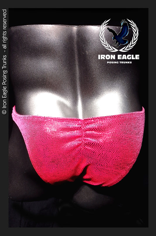 Neon Red Lizard Skin Velvet