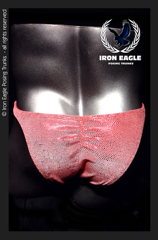 Orange Lizard Skin Velvet