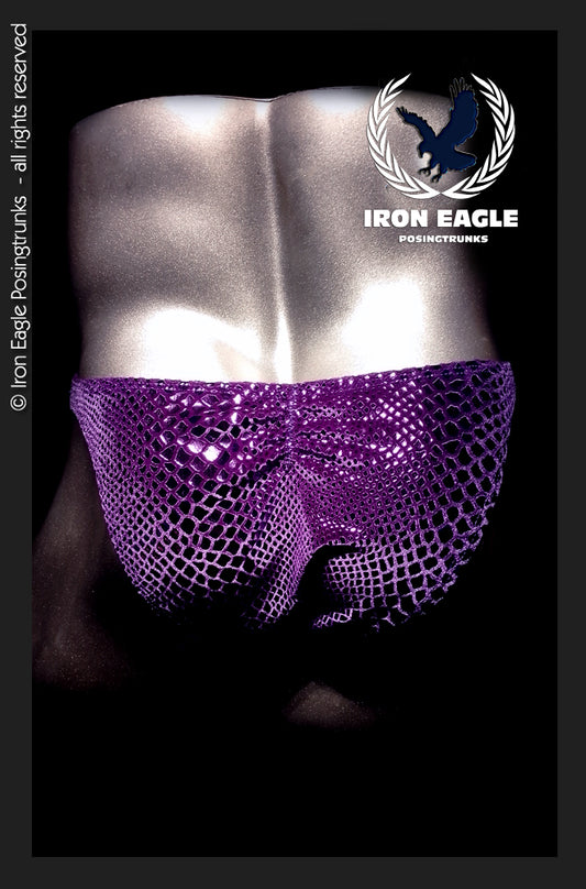 Purple Snakeskin Velvet