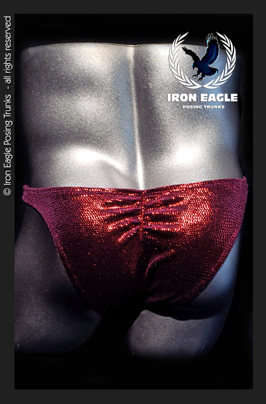 Red Lizard Skin Velvet