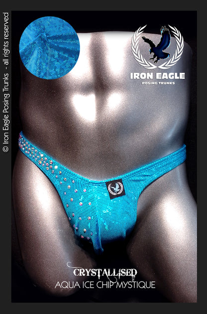 Crystallized Aqua Ice Chip Mystique