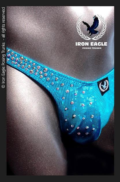 Crystallized Aqua Ice Chip Mystique