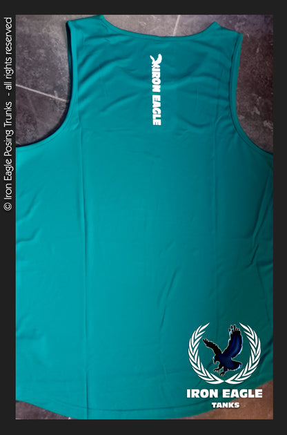 Iron Eagle Training Tank - Teal