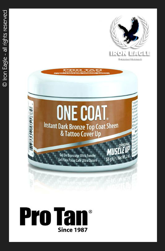 Pro Tan One Coat Instant Dark Bronze Top Coat Sheen - 58gr