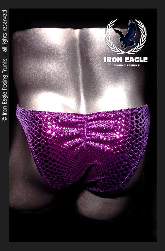 Velvet Snakeskin Mardi Gras