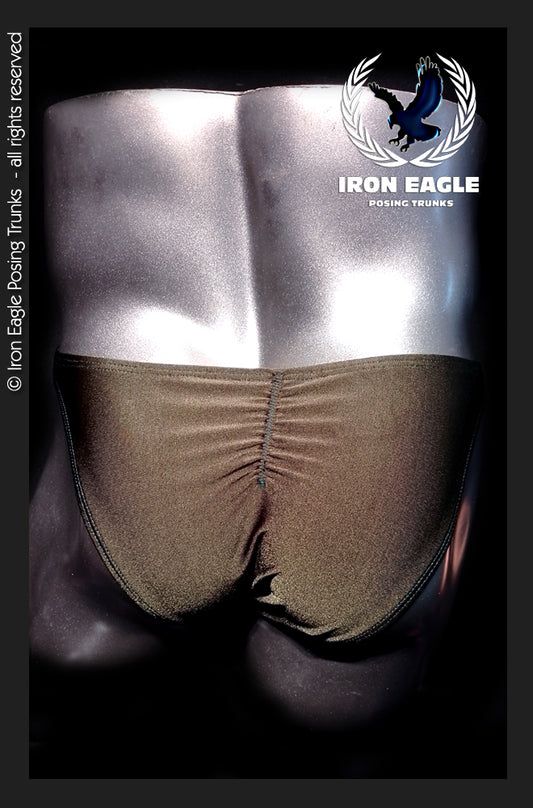 Olive Satin Lycra
