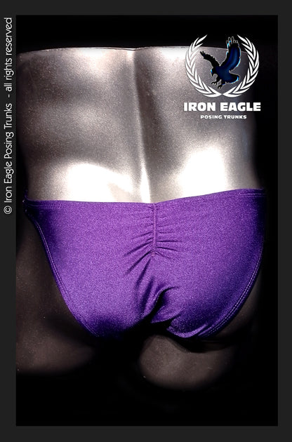 Purple Satin Lycra