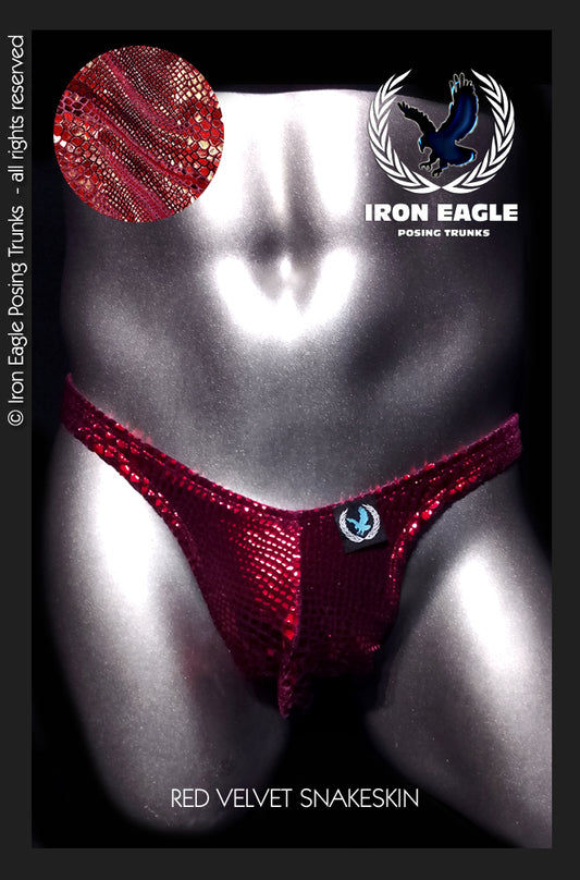 Red Velvet Snakeskin